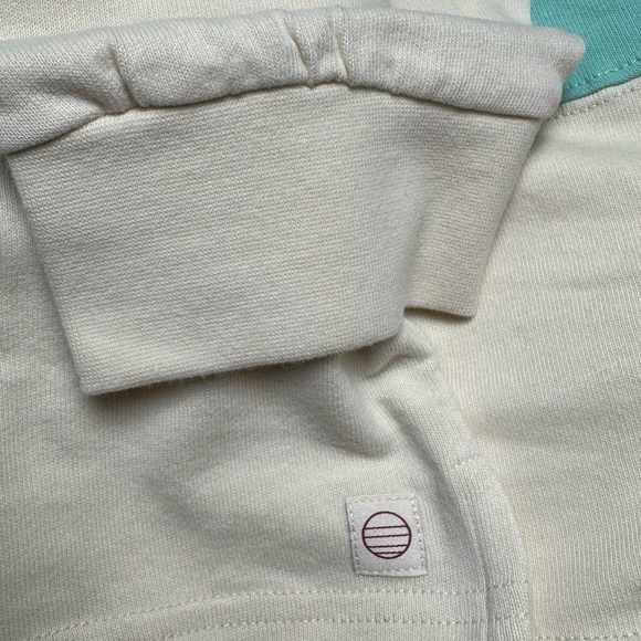 Marine Layer MARGE Size 100% Cotton Rugby Polo Shirt Corduroy Collar M/L - Picture 11 of 12